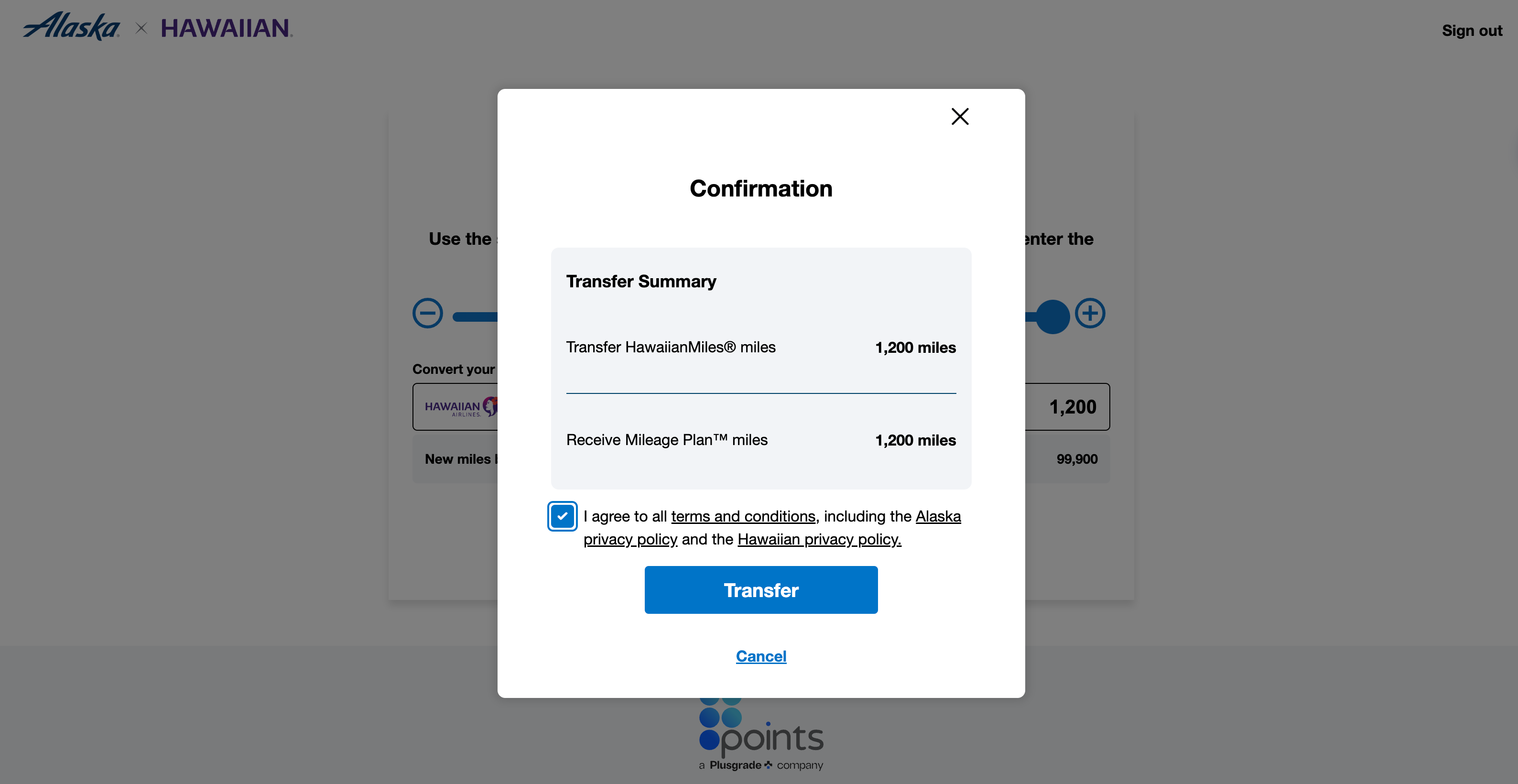 Transfer Hawaiian miles to Alaska Airlines Mileage Plan The Points Guy